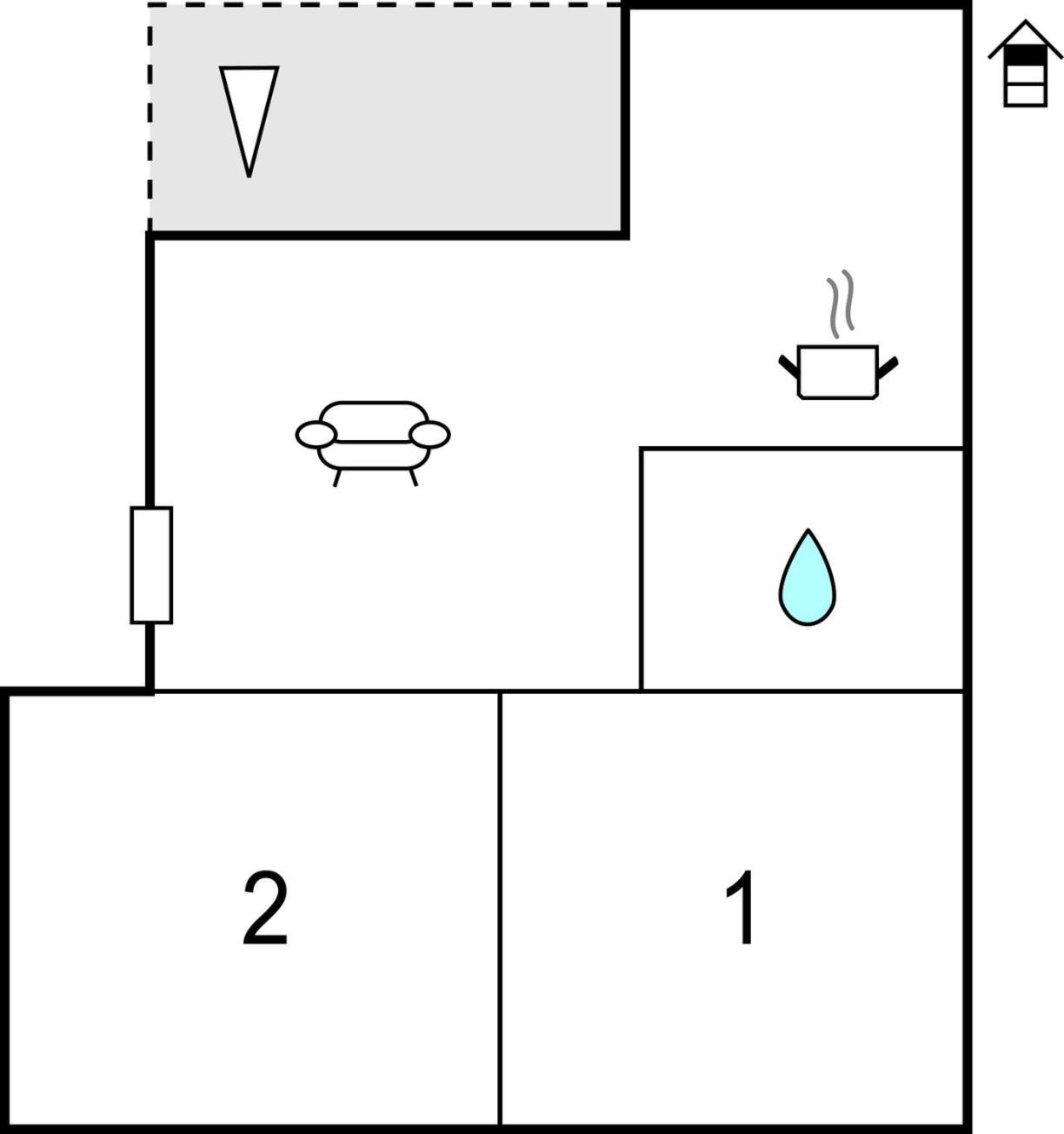 2 Bedroom Amazing Apartment In Цриквеница Экстерьер фото